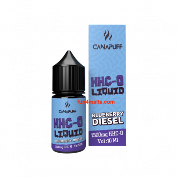 CanaPuff HHC-O Liquid 1500 mg., Blueberry Diesel