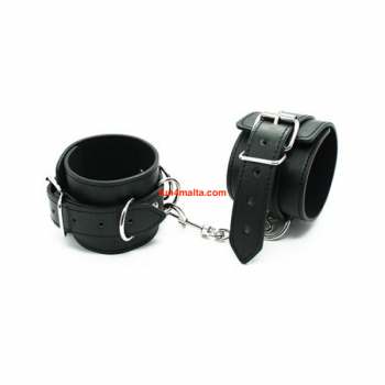 Cuffs for hand and ankle, black