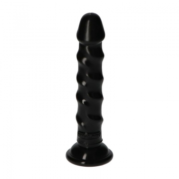 Dildo Ugo, black - made in Italy