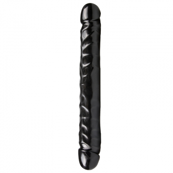 Doc Johnson Veined Double Dong 12" black