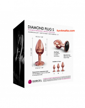 Dorcel Diamond Plug S, rosegold