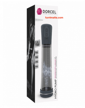 Dorcel - Hydro Pump - Rechargeable Penis Pump 2 in 1  - Price Cut -
