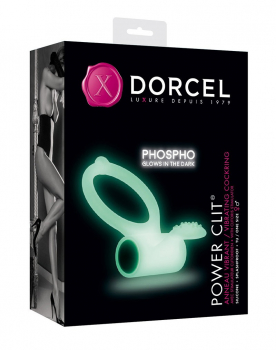 Dorcel Power Clit Vibrating Cockring Glow in the Dark. - Price Cut -