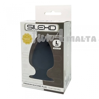 SilexD Dual Density Large Silicone Butt Plug M