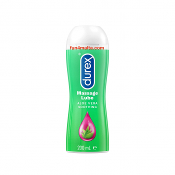 Offer of the month: Durex Massage Lube Aloe Vera - Soothing - 200 ml.