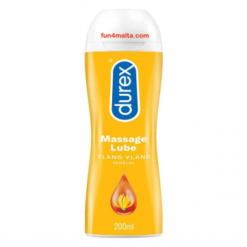 Durex Massage Lube Ylang Ylang. 200 ml.  - Sensual - 200 ml.