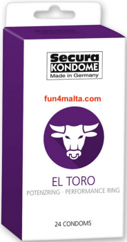 Secure Kondome El Toro  - Made in Germany - with Performance Ring 24 pcs.