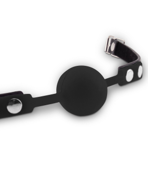 Fetish Dreams Silicone Ball Gag, black