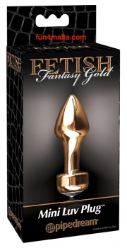 Fetish Fantasy Gold Mini Luv Plug