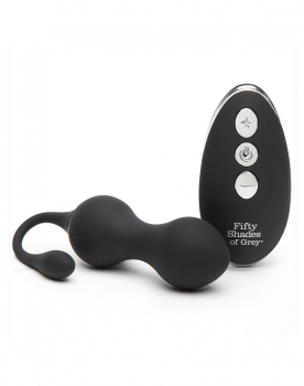 Fifty Shades of Grey Relentless Vibrations Remote Controlled Kegel Balls - rechargeable -