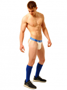 Fukker Jocks white and blue