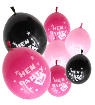 Hens Party Balloon Set - 10 pcs.