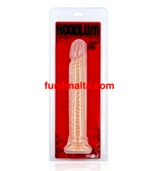 Hoodlum 11″ Realistic Dildo with Suction Cup,flesh