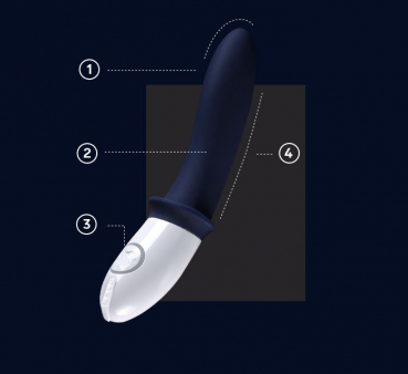 LELO BILLY™ 2 Prostate Massager, deep blue  -Price Cut-