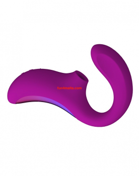 LELO Enigma™ Dual Stimulation Sonic Massager, Deep Rose - waterproof -