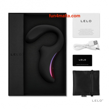 LELO - Enigma™ Cruise Dual Stimulation Sonic Massager, black. - waterproof -