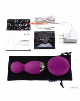 LELO Hula Beads™, deep rose - waterproof -