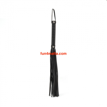 Liebe Seele Recycled Leather Flogger, black