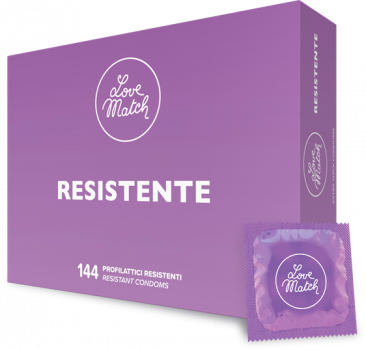 Love Match Resistente - extra strong Condoms 144 pcs.