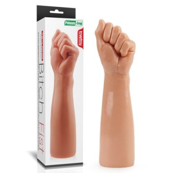 Lovetoy 12 " Realistic Bitch Fist, flesh