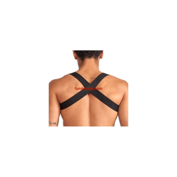 Mr. B Elastic Harness, black and red  -Price Cut-