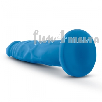 Neo 7,0 ich Dual Density Cock With Balls, blue