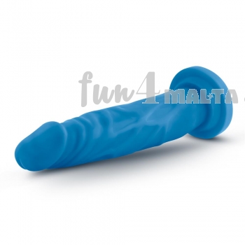 Neo 7,0 ich Dual Density Cock With Balls, blue