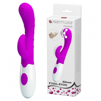 Pretty Love:Arthur Rabbit Vibrator,purple -Price Cut-