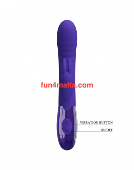 Pretty Love - Cerberus-Youth - Rabbit Vibrator,purple -rechargeable & waterproof-