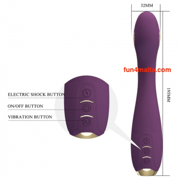 Pretty Love - Hector - G-Spot Electric Shock Vibrator with App Control, purple