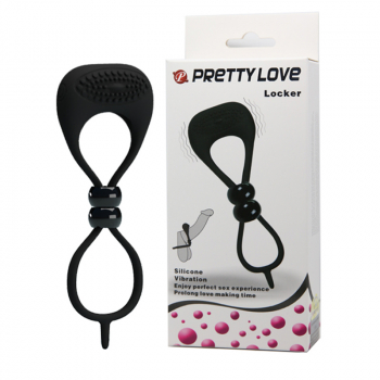 Pretty Love Locker Ball and Cock Ring