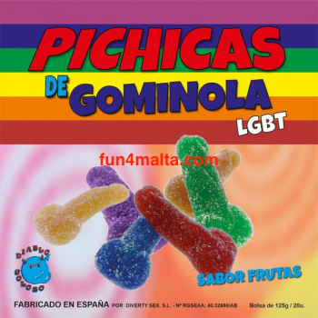 Pride LGBT+ Gummies with sugar on top