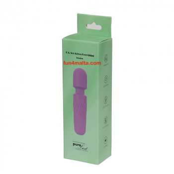 Pure Lust Wandmassager, purple - rechargeable & waterproof -