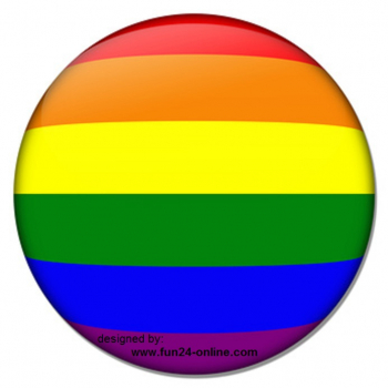 Rainbow Mousepad, round