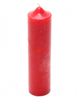 BDSM candle, red