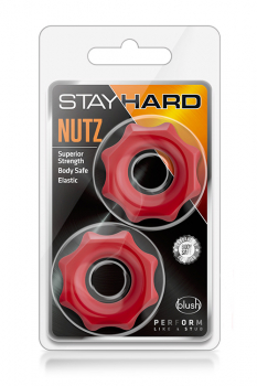 Stay Hard Nutz, red