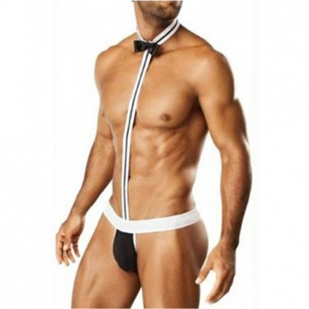 Gogo / Sexy Butler Outfit white/black