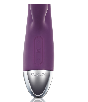 SVAKOM Alice Intelligent Waterproof Vibrator, purple