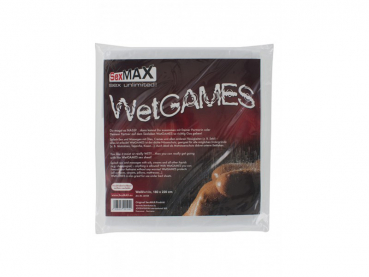 Wet Games Sex Sheet white