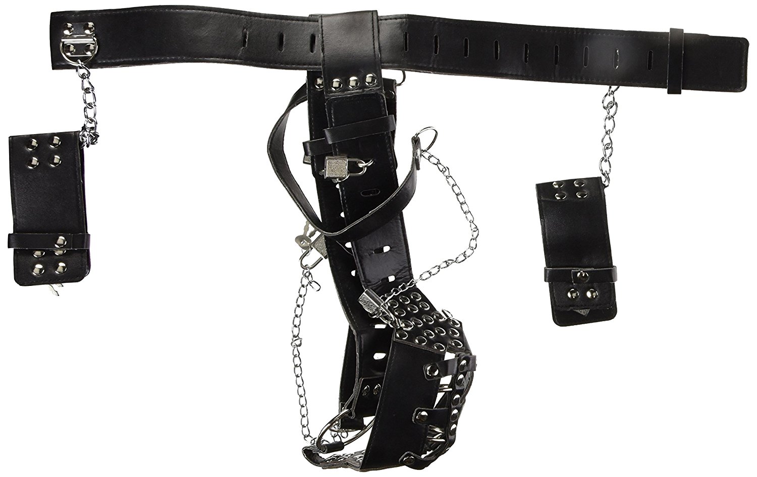 Fetish Fantasy Extreme Chastity Belt Steel Cock Cage Cintura Castità Gabbia  Pene