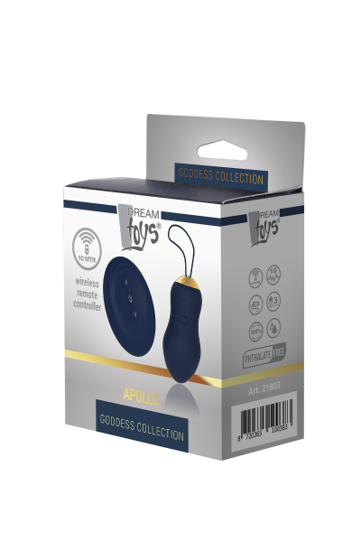 Goddess Collection : Apollo Vibrating Egg with Wireless Remote Control