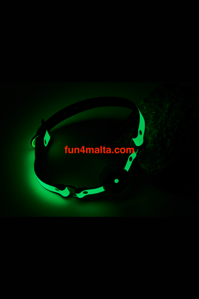 Radiant Glow in the Dark Ball Gag, green