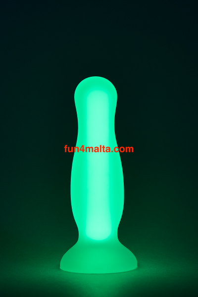 Radiant Soft Silicone Glow In The Dark Plug Small