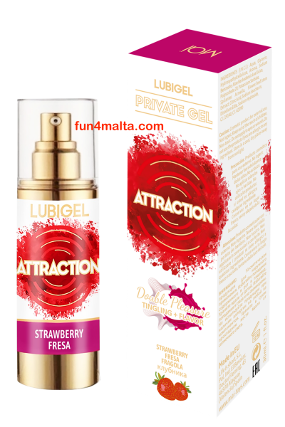 MAI Lubigel Liquid Vibrator, Strawberry