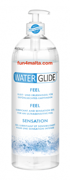 Waterglide waterbased lube Feel  1000 ml.