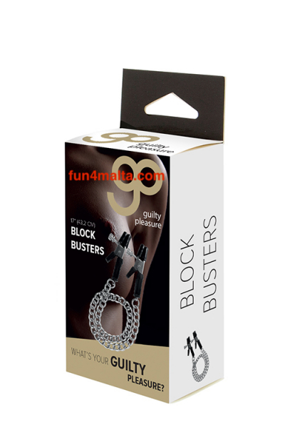 Guilty Pleasure Block Busters Nipple Clamps