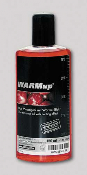 WarmUp Massageliquid with warming effect - Cherry