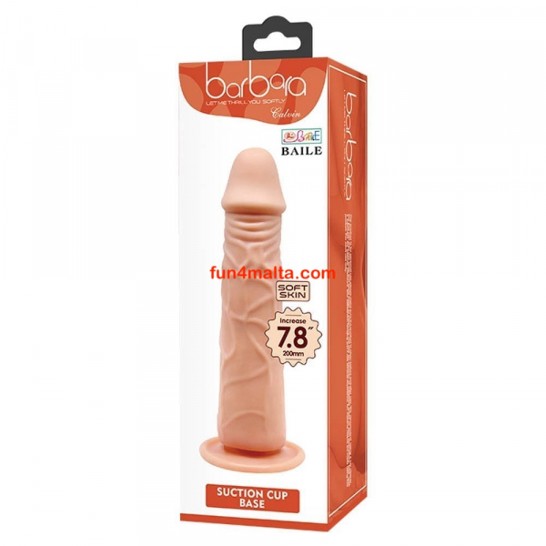 Baile Soft Skin Dildo 7,8 inch, flesh