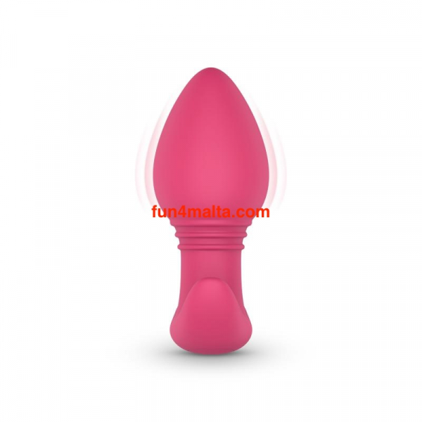 Easy Toys - Axel, Vibrating Butt Plug, pink