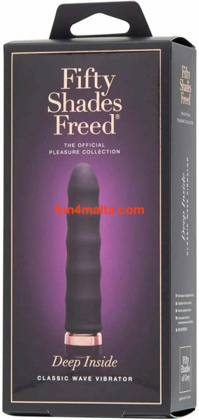 Fifty Shades Freed Deep Inside Classic Wave Vibrator, purple - waterproof & rechargeable -